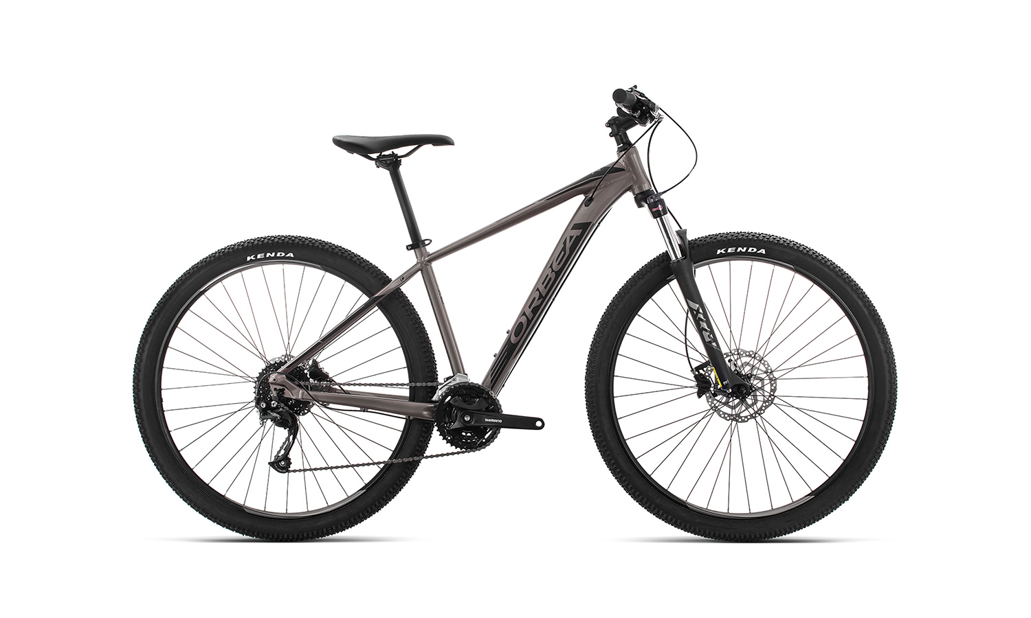 Фотографія Велосипед Orbea MX 27 40 (2019) 2019 Сіро-чорний